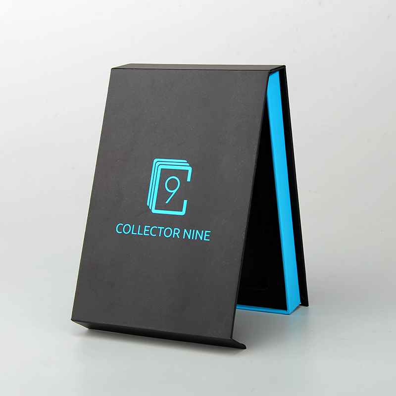 Personalisierte Luxus mattschwarzer EVA-Schaum magnetische Handyhülle Verpackungsbox